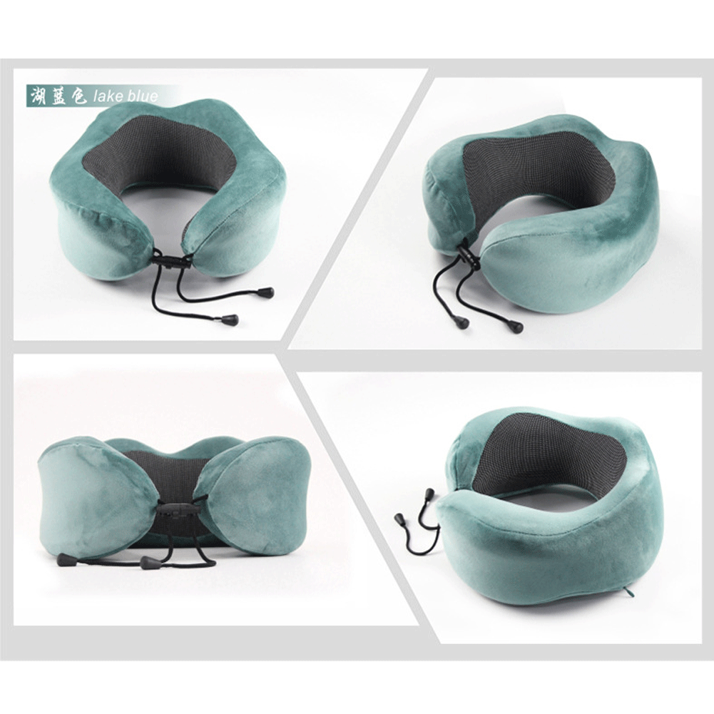 Портативный Memory Foam U образная дорожная подушка для шеи поддержка подголовник самолет поездки подушки детские