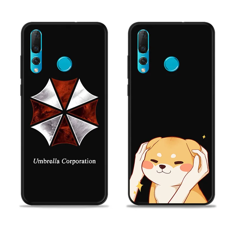 Чехол для huawei Nova 4 VCE AL00 Капа крышка красивая девушка противоударный мягкий ТПУ