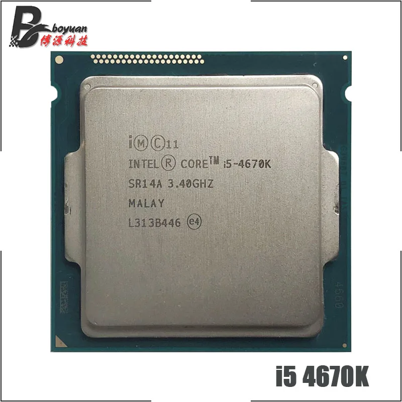 Процессор Intel Core 4670 i5 K I5 3 4 ГГц четырехъядерный процессор 84 Вт 6 м LGA 1150|Процессоры| |