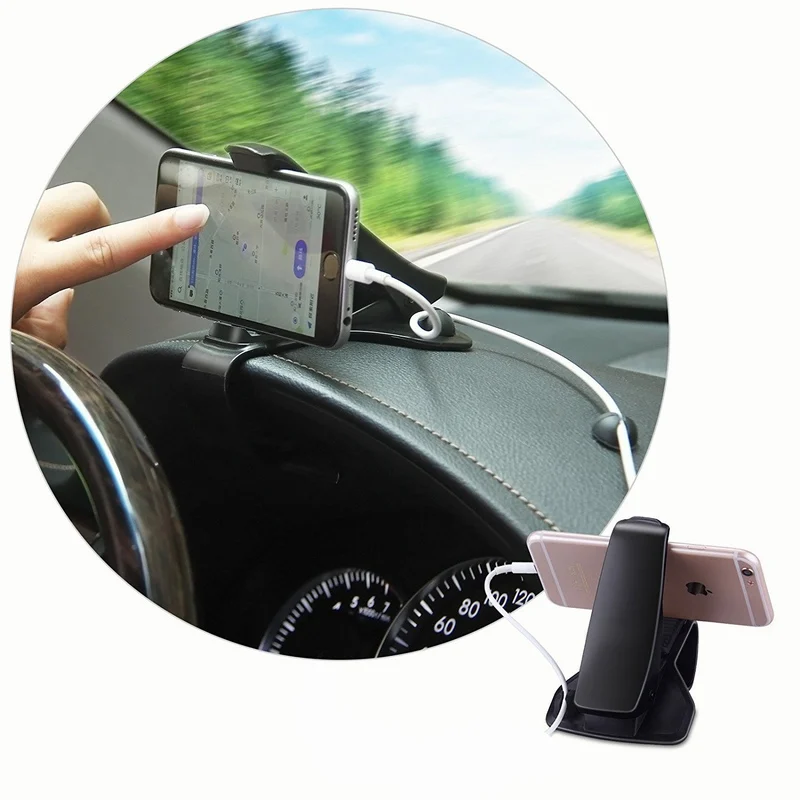 Portefeuille Car Phone Holder Dashboard Cell Phone Holder Mount for iPhone 7 Plus 6 6S Xiaomi Huawei P10 lite Stand Accessories (6)