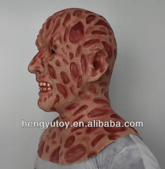 

Carnival Latex Scar devil Mask Full Head Halloween Freedy Mask Cosplay