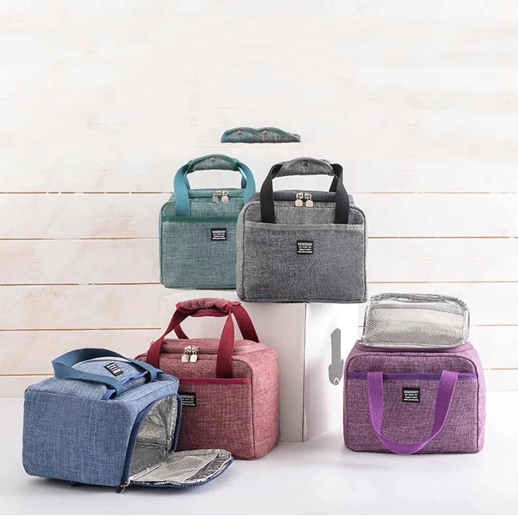 Insulated Lunch Box Soft Cooler Bag Waterproof Thermal Work School