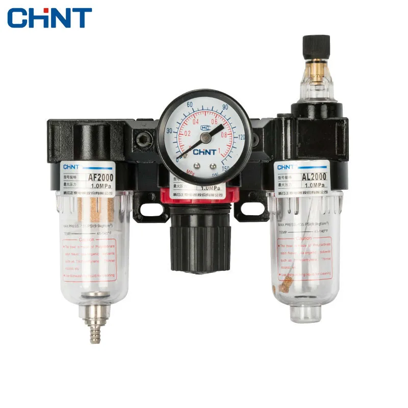 

CHINT Pneumatic Relief Valve Air Source Treatment Tandem Oil - Water Separator Filter