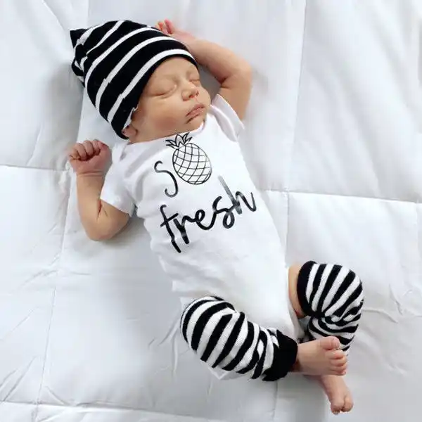 baby boy white jumpsuit