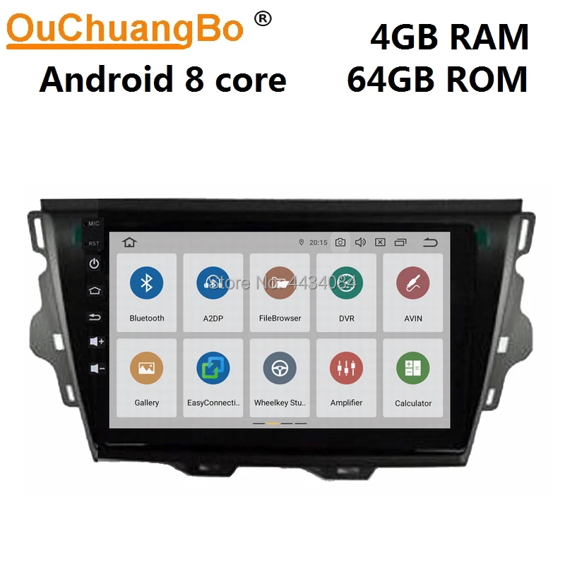 Ouchuangbo Автомобильный gps Радио Аудио плеер для Great wall voleex c30 2016 Поддержка 8 ядер DSP 4 Гб