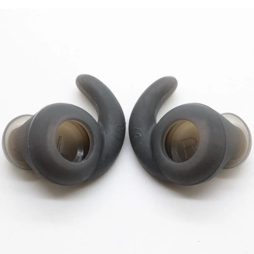 POYATU Portable Mini Zipper Earphone Hard Case Earbuds Eartips For JBL Synchros Reflect BT Ear Tips Silicone Ear Tips Buds  (4)