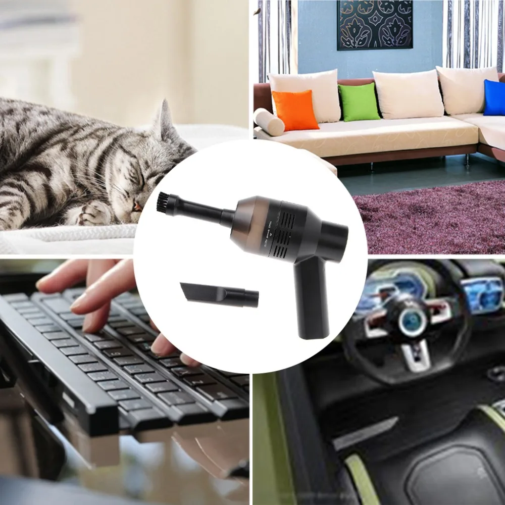 Mini Multifunction Wireless / Wired Desk Electric Vacuum Usb