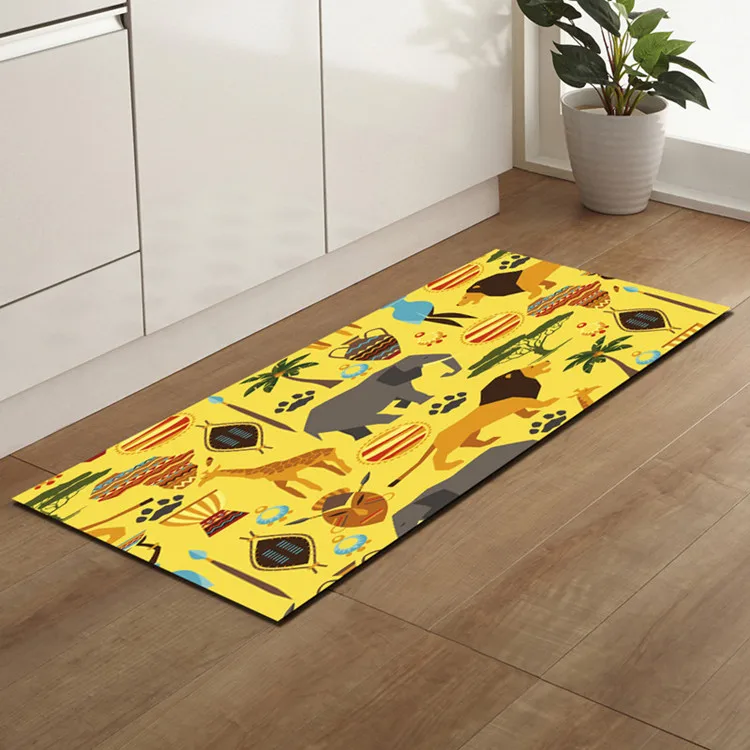 Ленивый енота Tapis салон абсорбент коврик для ванной нескользящие коврик для Гостиная Спальня ковровое покрытие Tapete Infantil - Цвет: As Picture