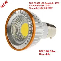 30 xdhl LED PAR20 B22 15 Вт затемнения PAR20 пятно светодиодные лампы свет лампы теплый белый/холодный белый/ чистый белый прожектор светильники