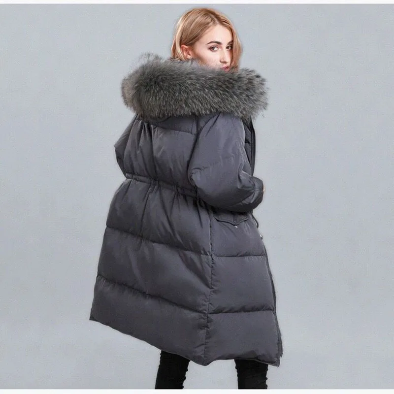 Winter Jacket Women New 2019 Fashion Coats Female Parka black Thick Cotton Padded Lining Ladies