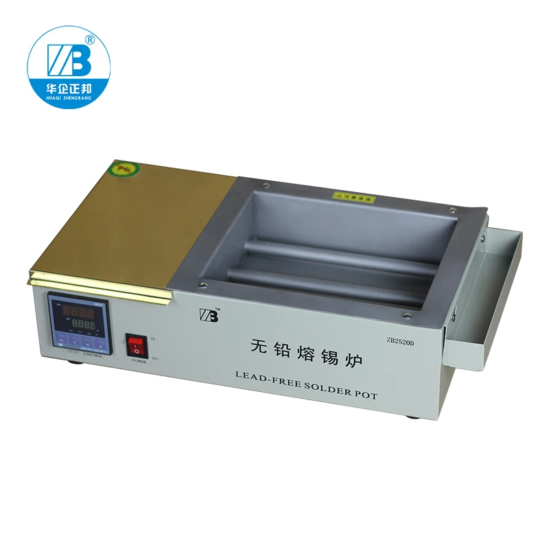 

Lead Free high precision temperature probe Soldering Pot 220V