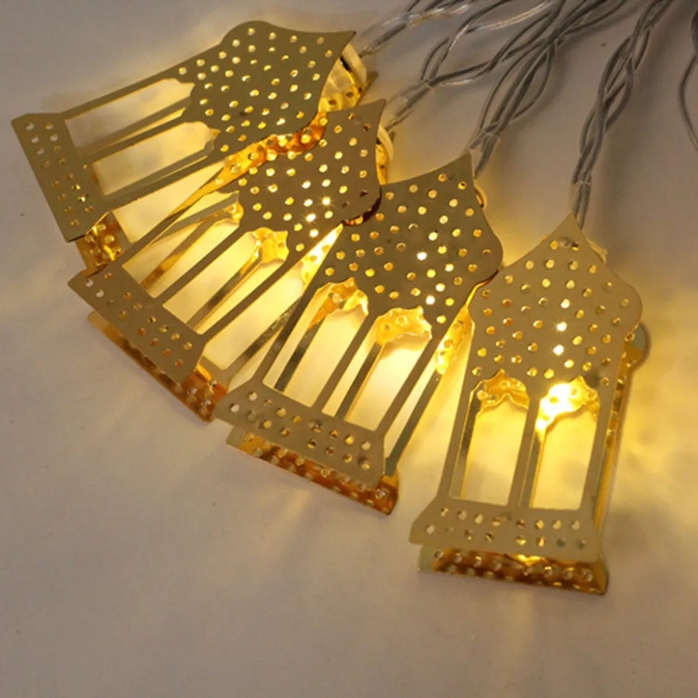 

Ramadan and Eid Decor Lights LED Lights Home Festival Party Festival Favor Nice Throw Pillow Case String Light Wall Art Transl