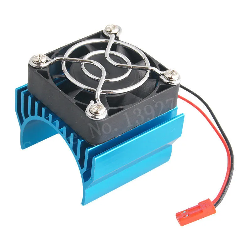 RC Car Parts 540 550 Electric Motor Heatsink Heat Proof Cover Heat Sink and Cooling Fan