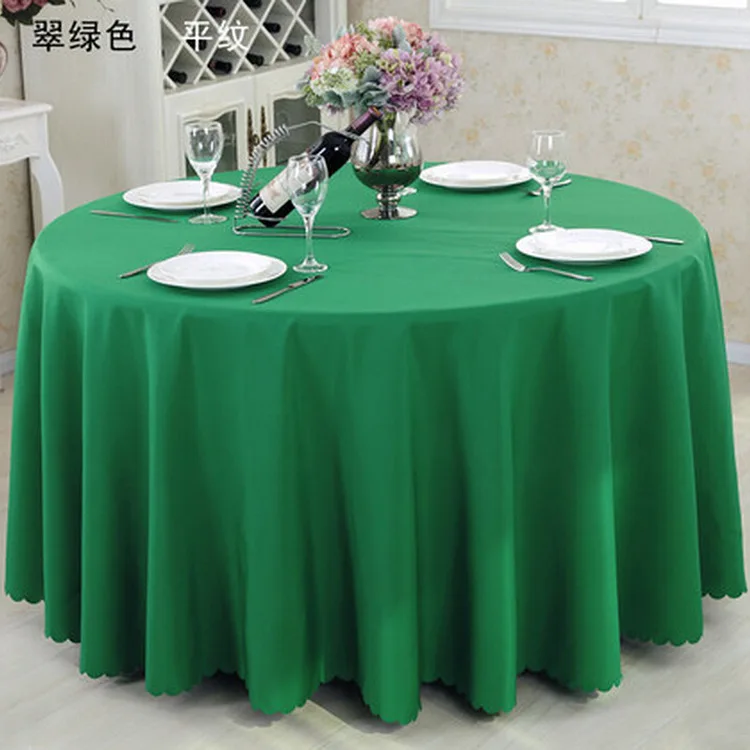 Buy Free Shipping 10pcs Green Dining Round Polyester