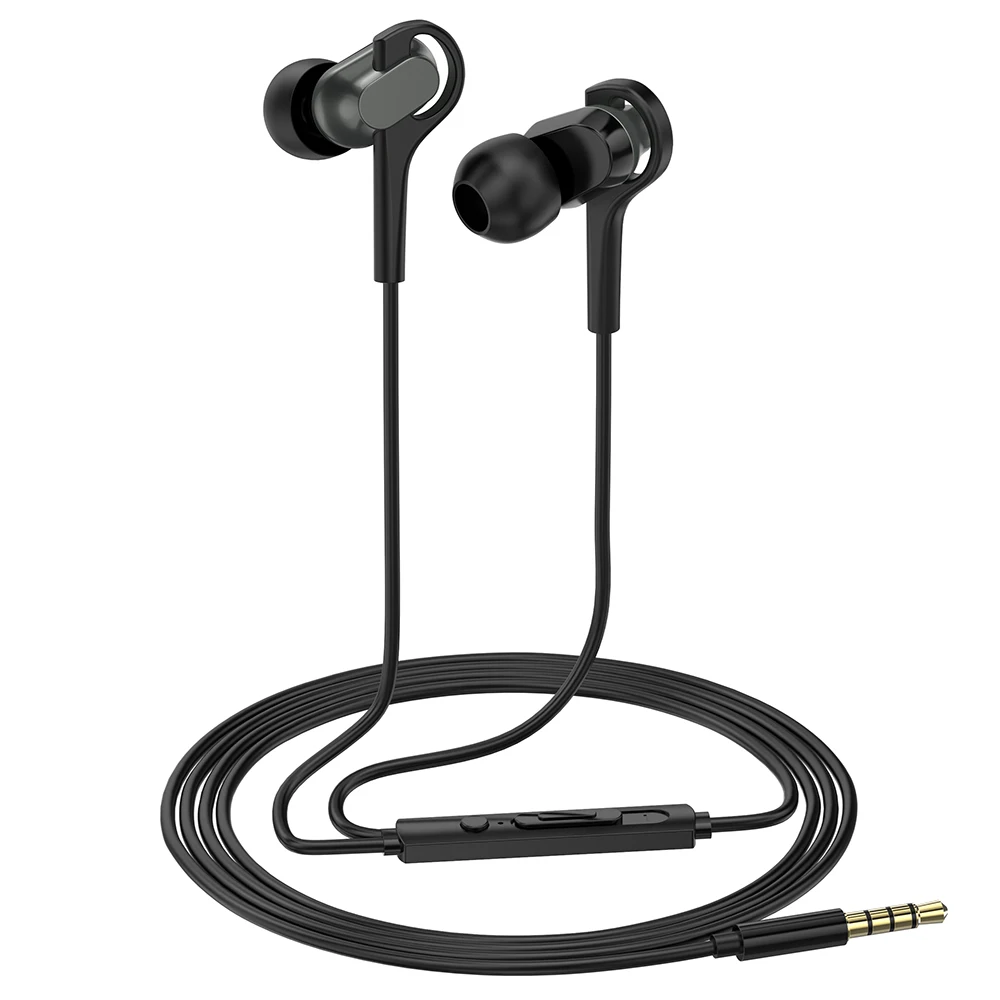 SIMVICT S22 наушники с микрофоном проводные вкладыши стерео Бас Звук регулятор