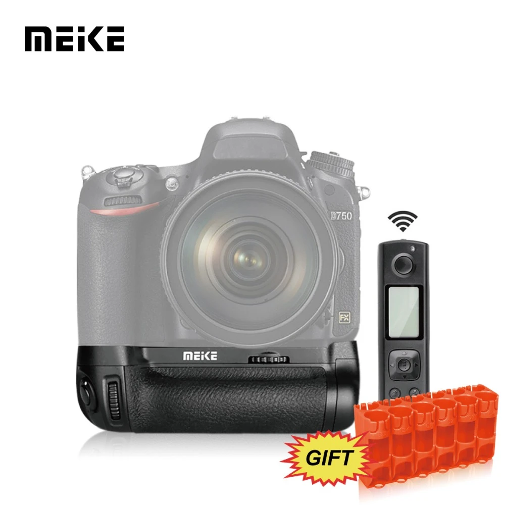 MEKE Meike MK DR750 Multi Power Battery Grip Pack With Wireless Remote