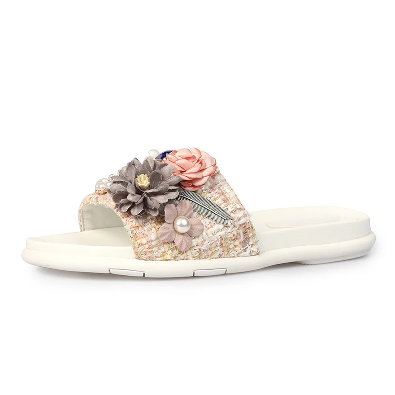 trendy platform preparation fashion slippers