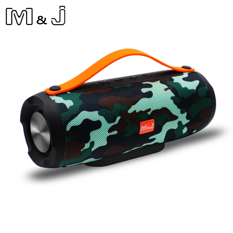 Bluetooth Колонка M & J 10 Вт с микрофоном для android и iphone|Портативные колонки| |