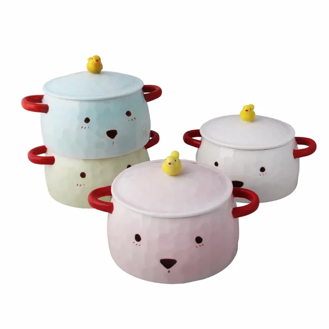 upstyle big cute cartoon microwave ceramic soup bowls bear instant