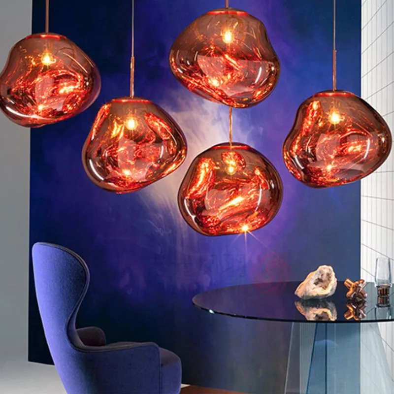 

Postmodern Ltalian Design Creative Concise Acryl Pendant Light Lava Melt Light Restaurant Bar Bedroom Study Light Free Shipping
