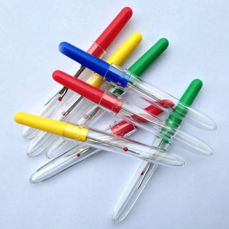1 шт. пластиковая ручка безопасное ремесло резец резьбы шов рыхлитель крестиком инструмент для шитья AA8527