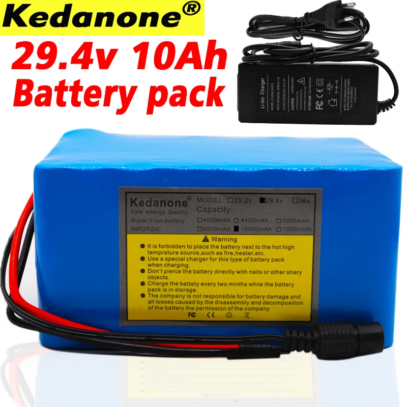 Оригинальный 29 4 V 10ah 7S5P аккумулятор 15A BMS 250w 10000mAh для инвалидных колясок