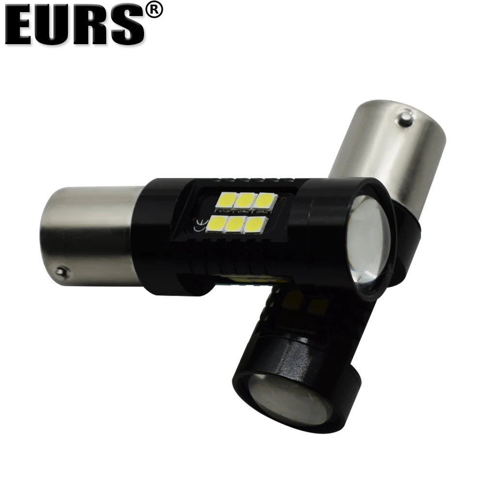EURS светодиодный Автомобильный свет 1156 1157 3030 21smd космического аппарата изгой