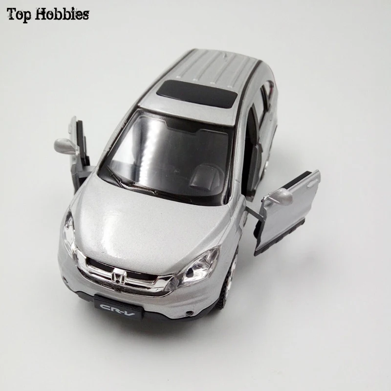

TopHobbies High simulation 1:32 alloy Honda CRV SUV off-road vehicles metal model cars pull back car kids toy W Sound Light