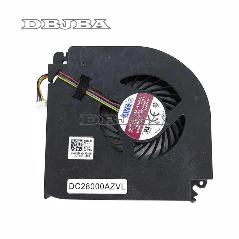 CPU Fan For Dell Precision M6700 M5700 laptop CPU cooling fan cooler MG60150V1-C040-S9A 026PND BATA0815R5H P003 CPU Fan For Dell Precision M6700 M5700 laptop CPU cooling fan cooler MG60150V1-C040-S9A 026PND BATA0815R5H P003