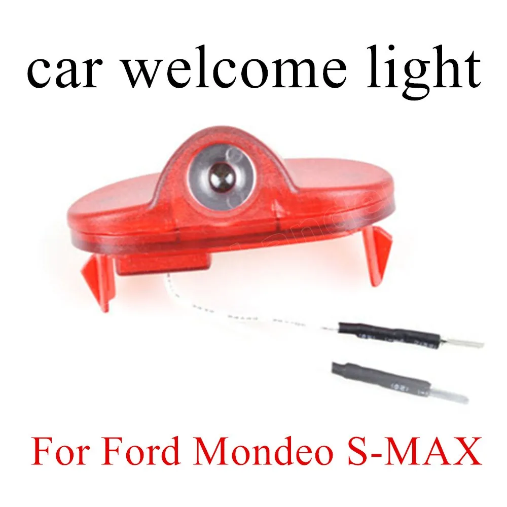 

For F-ord for M-ondeo S-MAX 2 piece 12W car door LED light ghost shadow lamp for auto bulb welcome logo projector