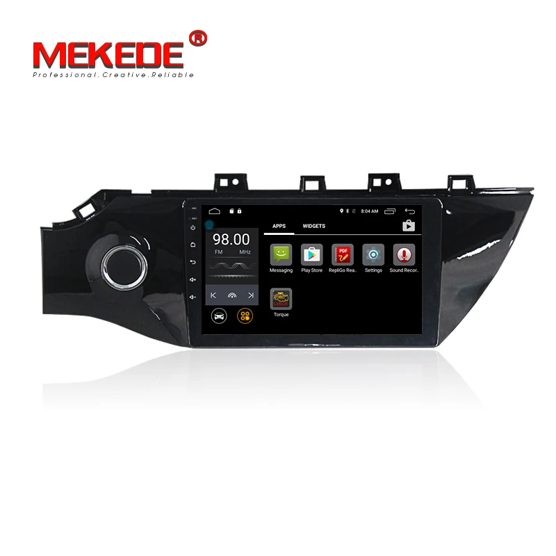 Sale Russian warehouse delivery! Android 7.1 Quad core Car GPS DVD player for KIA RIO K2 2017 2018 support 4G SIM wifi bluetooth FM 3