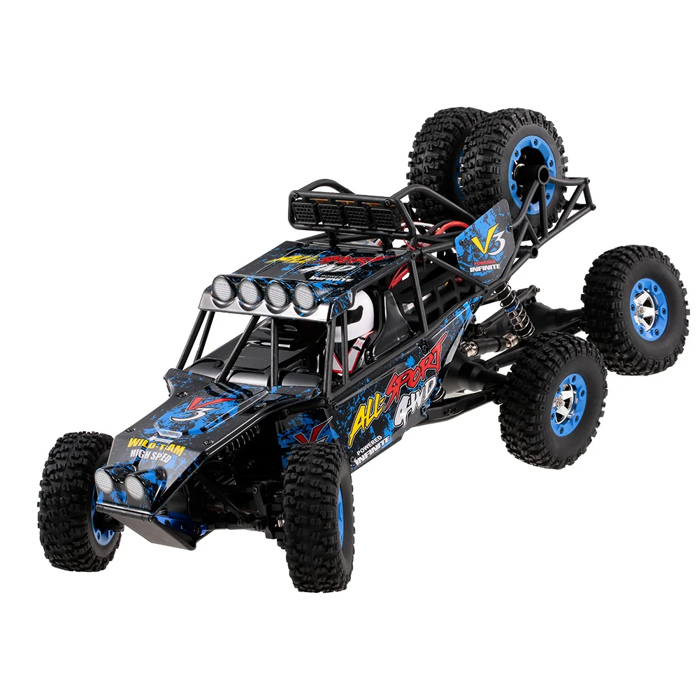 WLtoys 12628 RC автомобиль 1/12 2,4G 6WD 40 км/ч высокоскоростные Автомобили RC Рок Гусеничный внедорожный альпинистский внедорожник Грузовик модель автомобиля