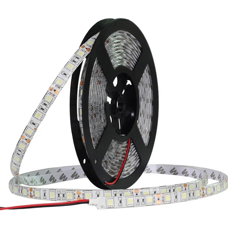 Светодиодная лента RGB DC12V белое свечение теплое цветная (RGB) тесьма со