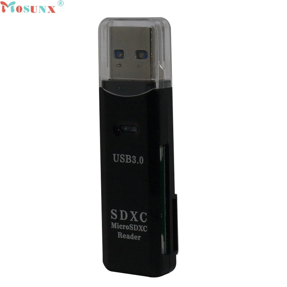 Mosunx заводская цена Mini 5 Гбит/с супер Скорость USB 3.0 Micro SD/SDXC TF Card Reader адаптер Mac OS pro 0205 Прямая