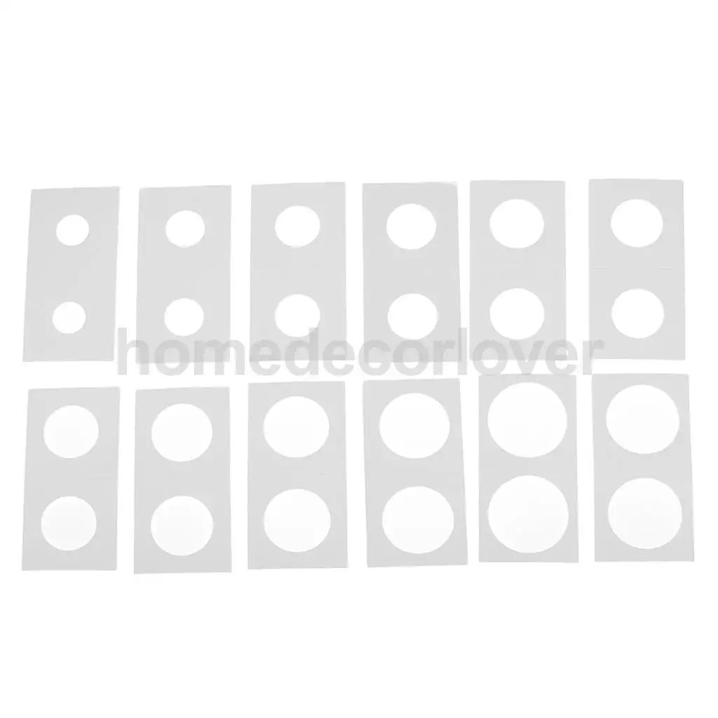 

New 50pcs 2x2 Cardboard Mylar Coin Collection Flips Holders Storage