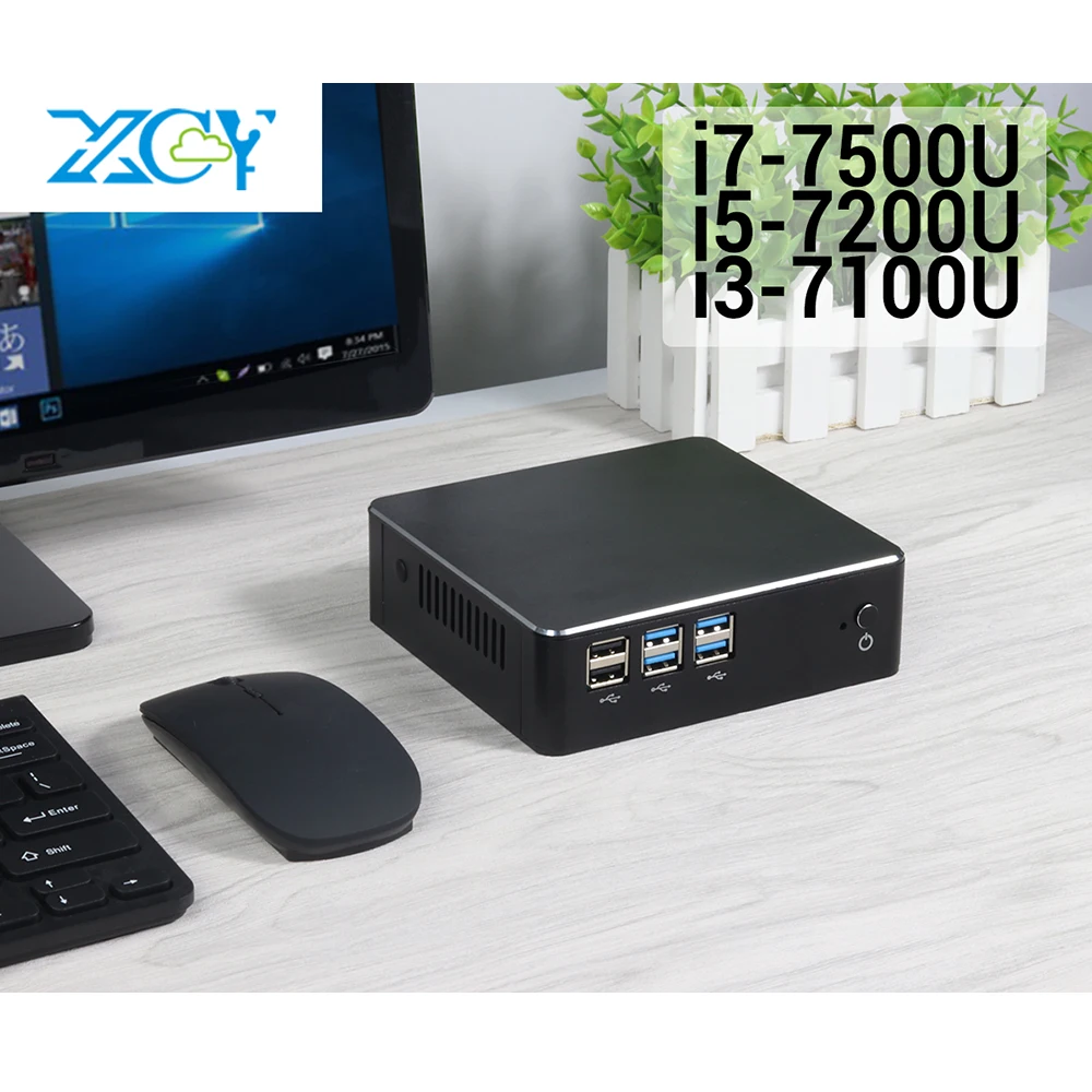 XCY 7. Generacji intel core i3 7100U i5 7200U i7 7500U Mini PC 4K HDMI NUC USB3.0 WiFi DDR3 RAM Windows 10 mikro komputer stacjonarny XCY 7. Generacji intel core i3 7100U i5 7200U i7 7500U Mini PC 4K HDMI NUC USB3.0 WiFi DDR3 RAM Windows 10 mikro komputer stacjonarny
