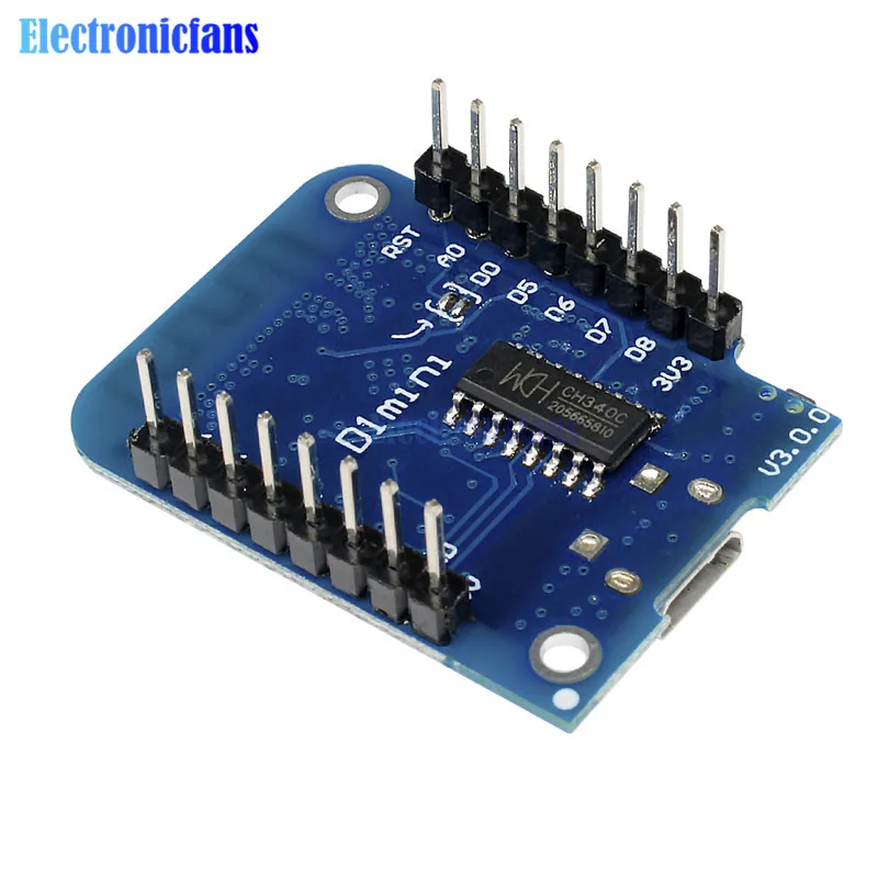 ESP8266 CH340 CH340G 4MB Wemos D1 Mini V3.0 V3.0.0 беспроводной WIFI Интернет вещей макетная плата модуль