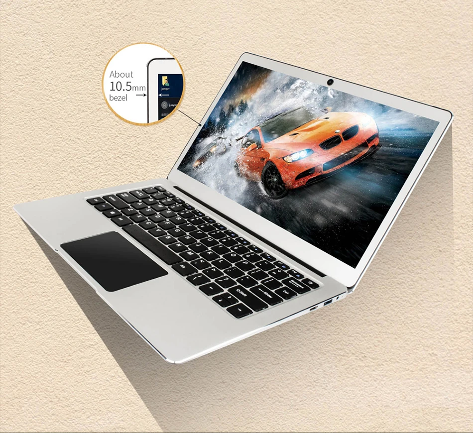 13." IPS Экран ноутбука джемпер ezbook 3 Pro ноутбук с M.2 SATA SSD слот Intel Apollo Lake n3450 Ultrabook 6 ГБ DDR3 64 ГБ EMMC