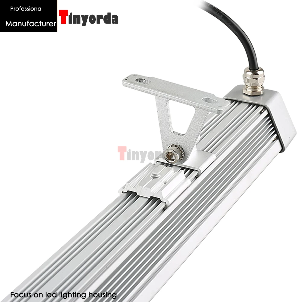 Tinyorda TWH5530 10 шт. (длина 1 м) 18 Вт 24 Мощный светодиодный настенный радиатор для 27 мм