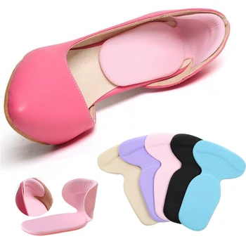 

Orthopedic Insole New T-Shape Silicone Non Slip Cushion Foot Heel Protector Liner Shoe Insole Pads Soft Comfortable Inserts
