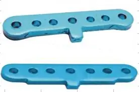 

HBX part 3378-H008 Aluminum Front / Rear Lower Suspension Mount-Outside For Haiboxing RC scale buggy car truck truggy