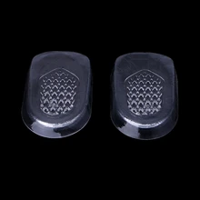 1 шт силиконовый гель эластичный Невидимый каблук обувной коврик облегчение боли Комфорт буферная стелька противоскользящая обувная прокладка