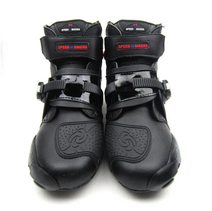 ankle high motorcycle boots