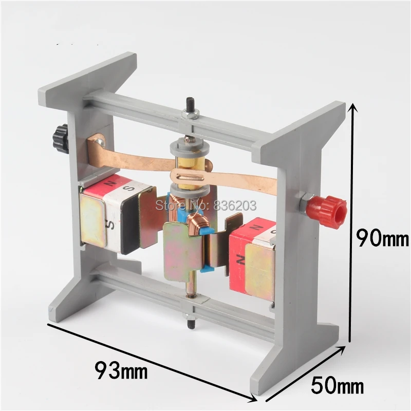 

Physics SCIENCE Experiment Instrument School Circuit Direct-current Model With Fan Simple DC Electric Motor Model Assemble TOYS