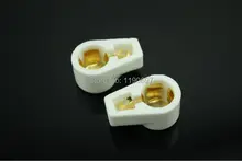 Gold plated Ceramic ANODE vacuum tube cap/grip cap for 811/845/805/813/FD422/FU33 Tube wholesale 100PCS