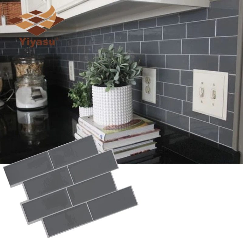 Floor Tiles Decor Stickers Removable Self Adhesive Wall Sticker Home Decor