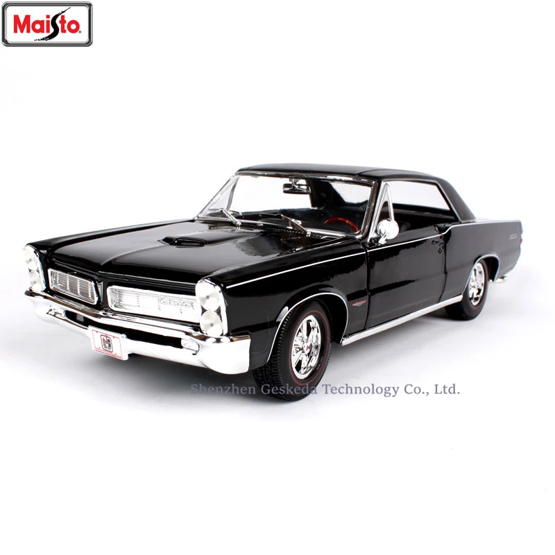Maisto 1:18 1965 Pontiac GTO Muscle Car классический автомобиль сплав Ретро модель автомобиля