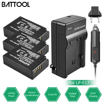 

3X LP-E17 LP E17 LPE17 Rechargeable battery + Battery Charger For Canon EOS M3 750D 760D T6i T6s 8000D Kiss X8i Camera L20