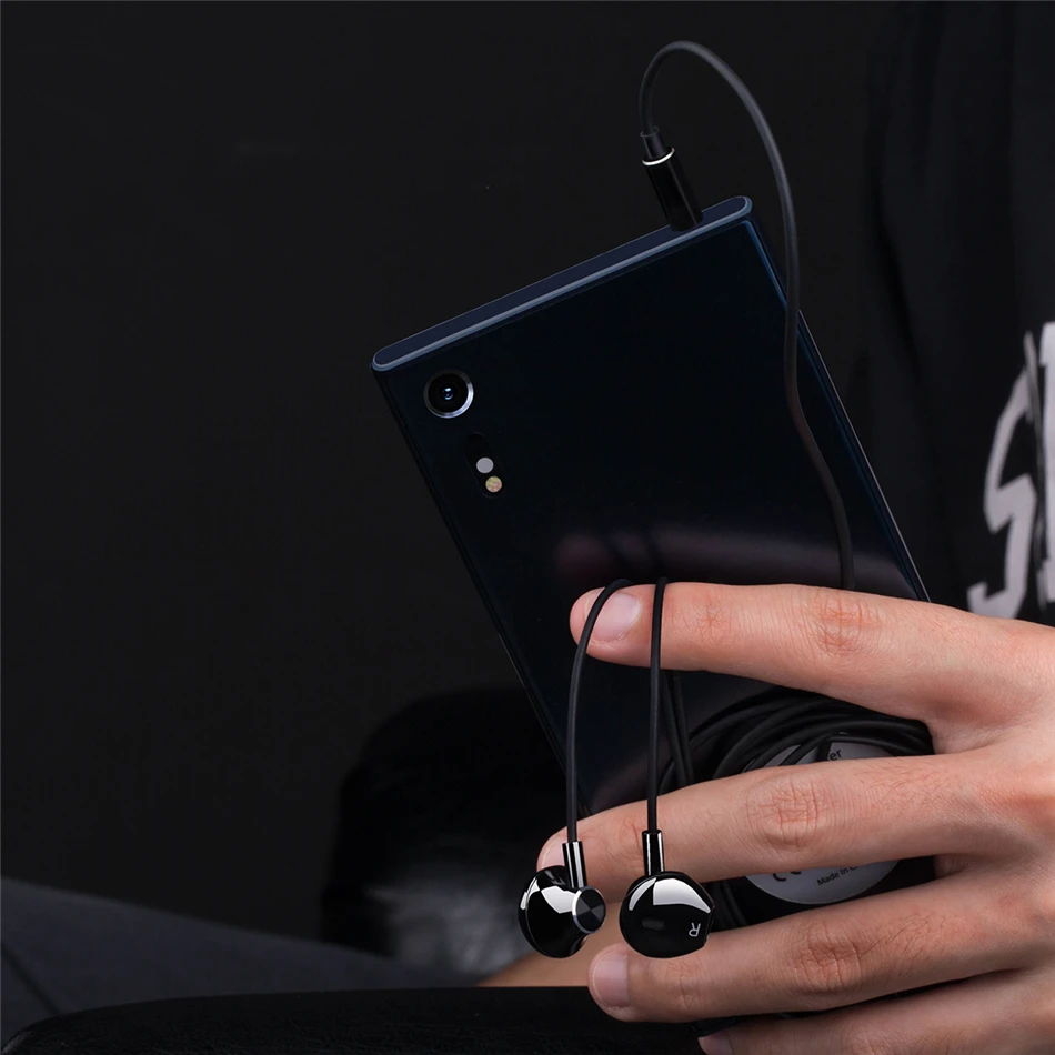 ROCK универсальные 3,5 мм наушники-вкладыши, стерео наушники, гарнитура для сотового телефона huawei samsung Xiaomi, стерео наушники