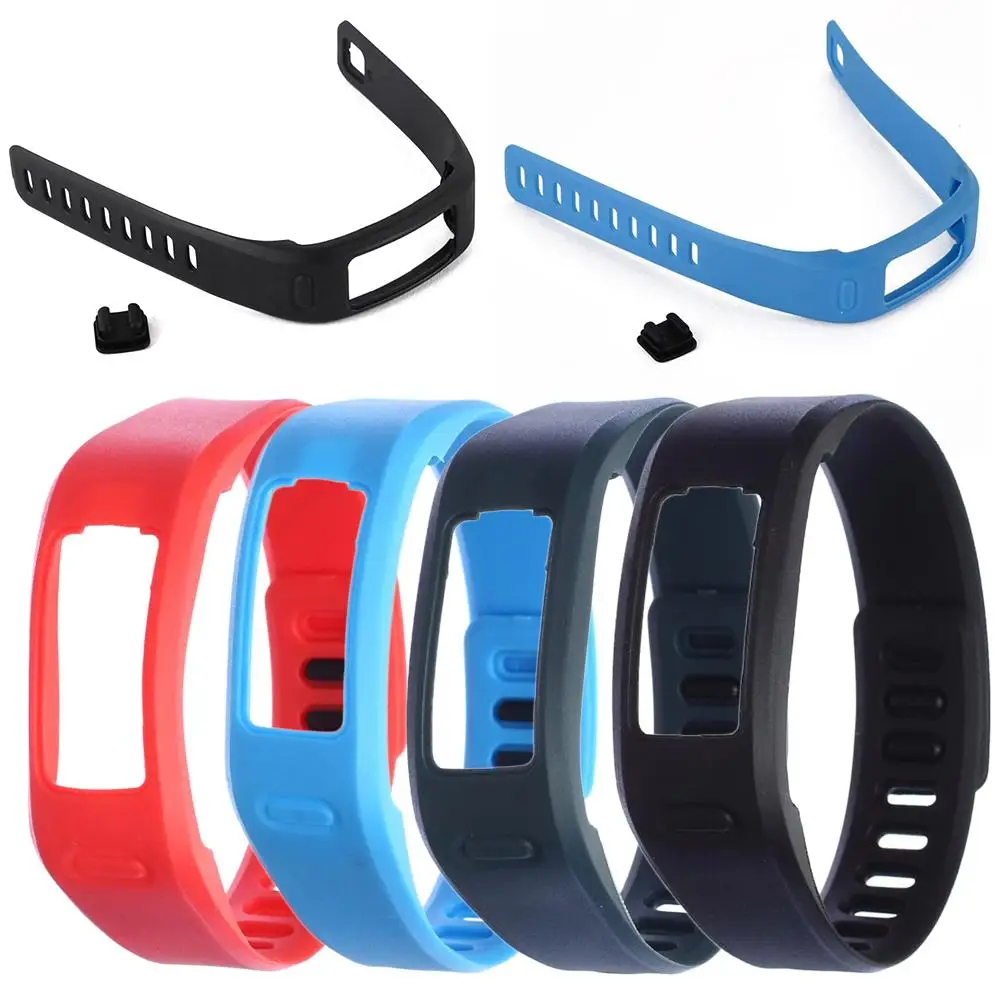 Новый удобный силиконовый сменный ремешок для часов с застежкой Garmin Vivofit 1 умный